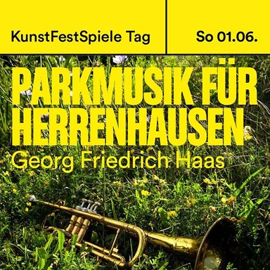 Plakat der Parkmusik für Herrenhausen